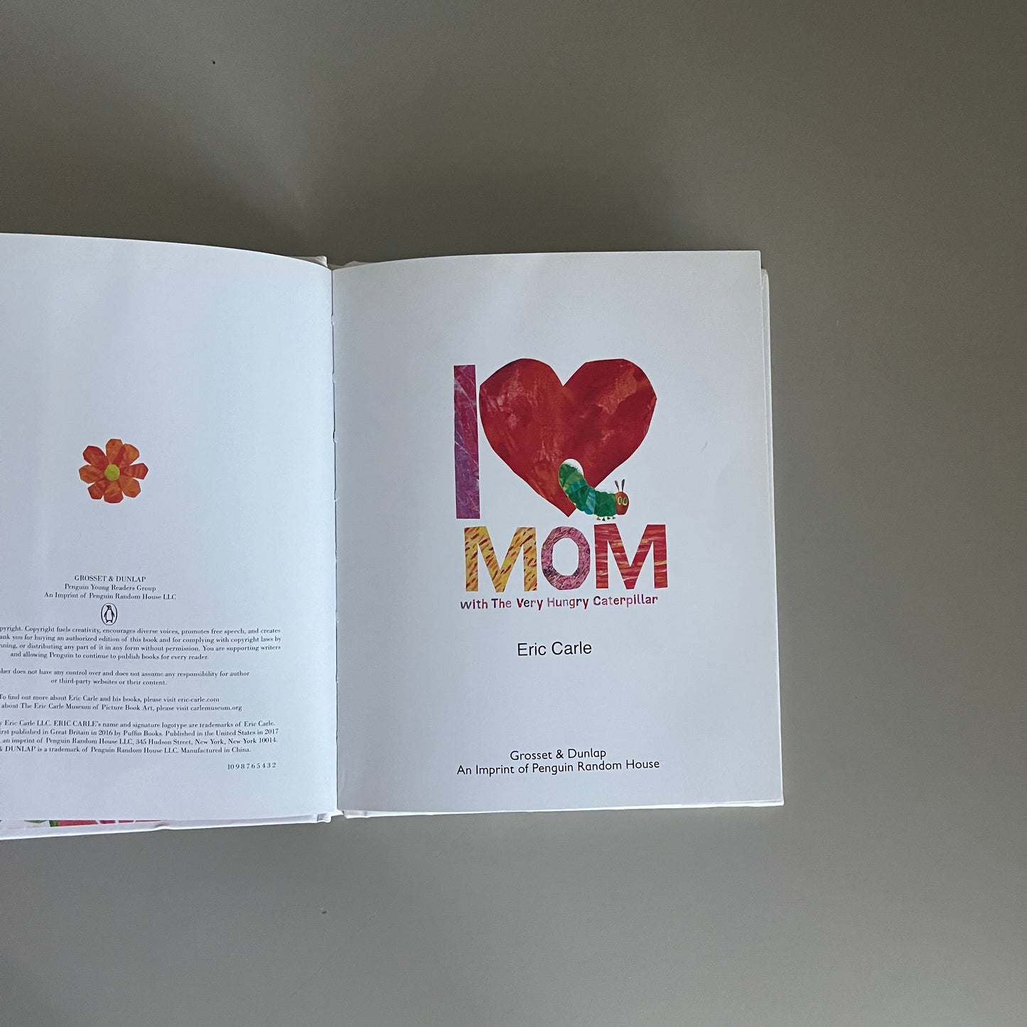 I Love Mom with The Very Hungry Caterpillar