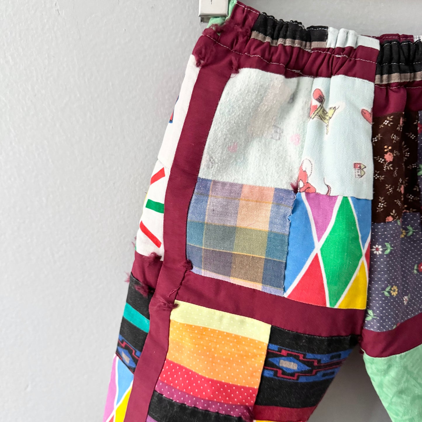 TUP / Upcycle playful pants / 12-18M