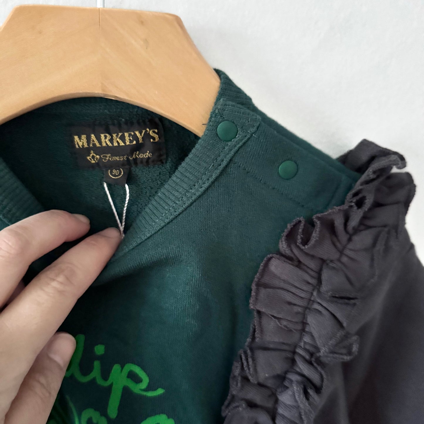 Markey's / Sweat-shirt oversize / 90cm(18-24M) - Neuf avec étiquette
