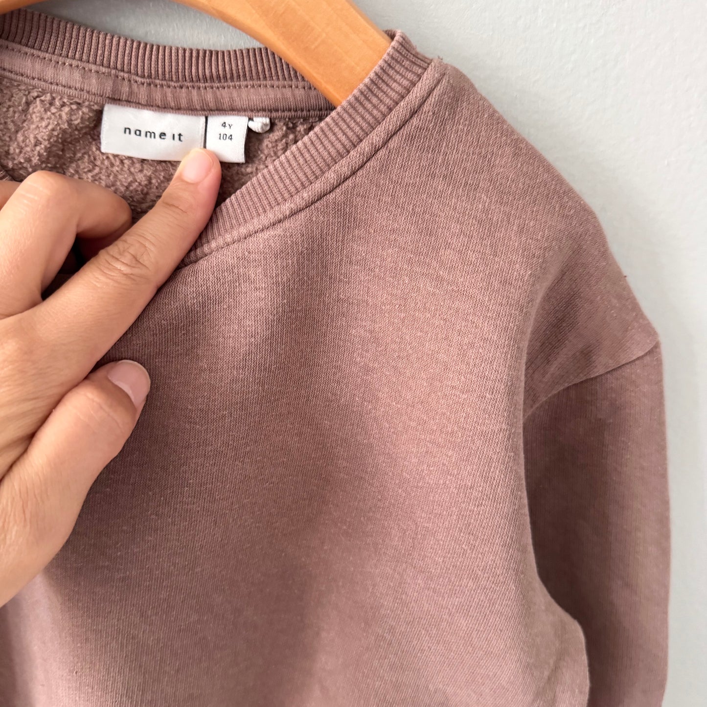 Name it / Brown sweatshirt / 4Y