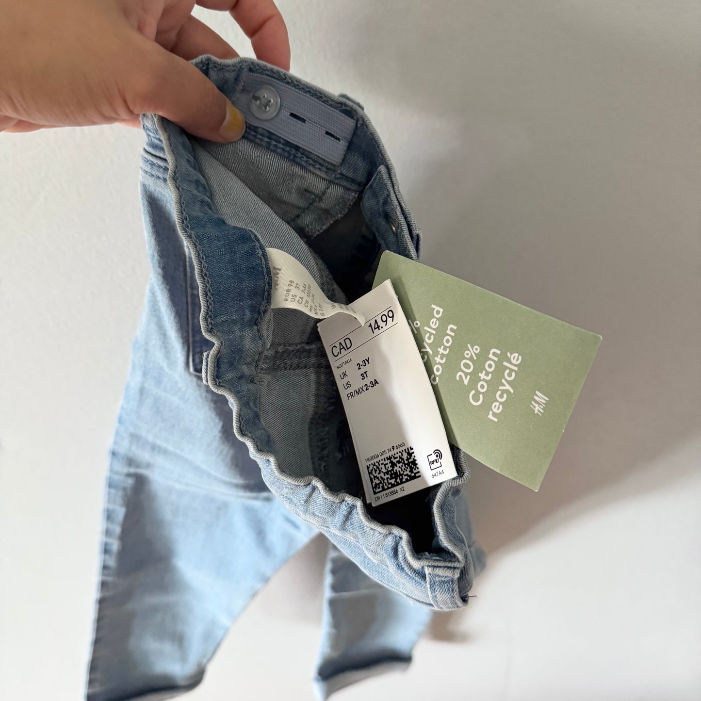H&M / Denim / 2-3Y - New with tag