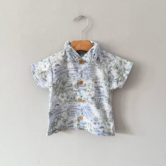 725 kids / Aloha shirt / 12M