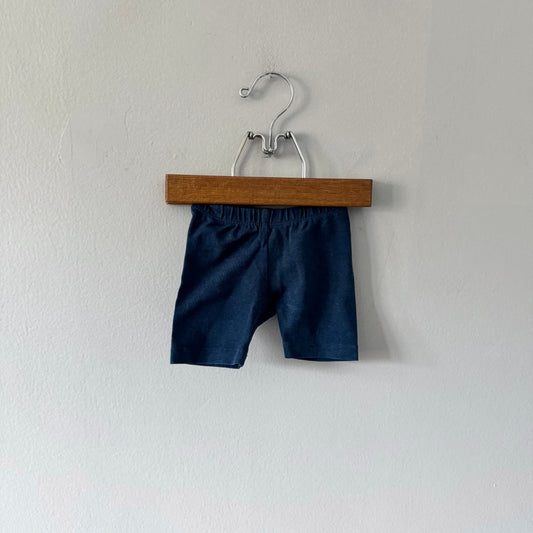Jax & Lennon	/ Navy biker shorts / 0-6M