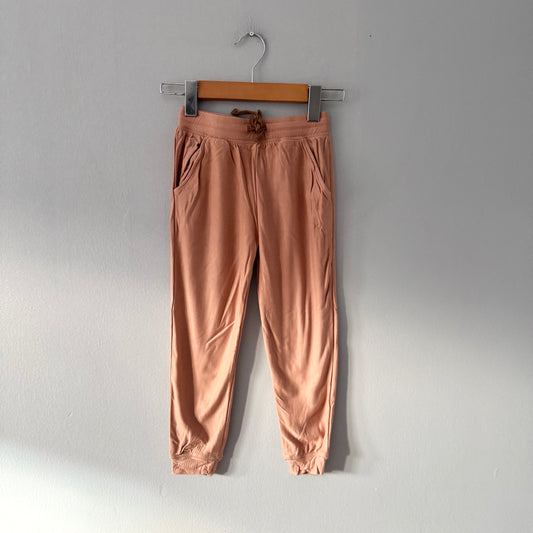 Silkberry baby / Brown fleece pants / 4T