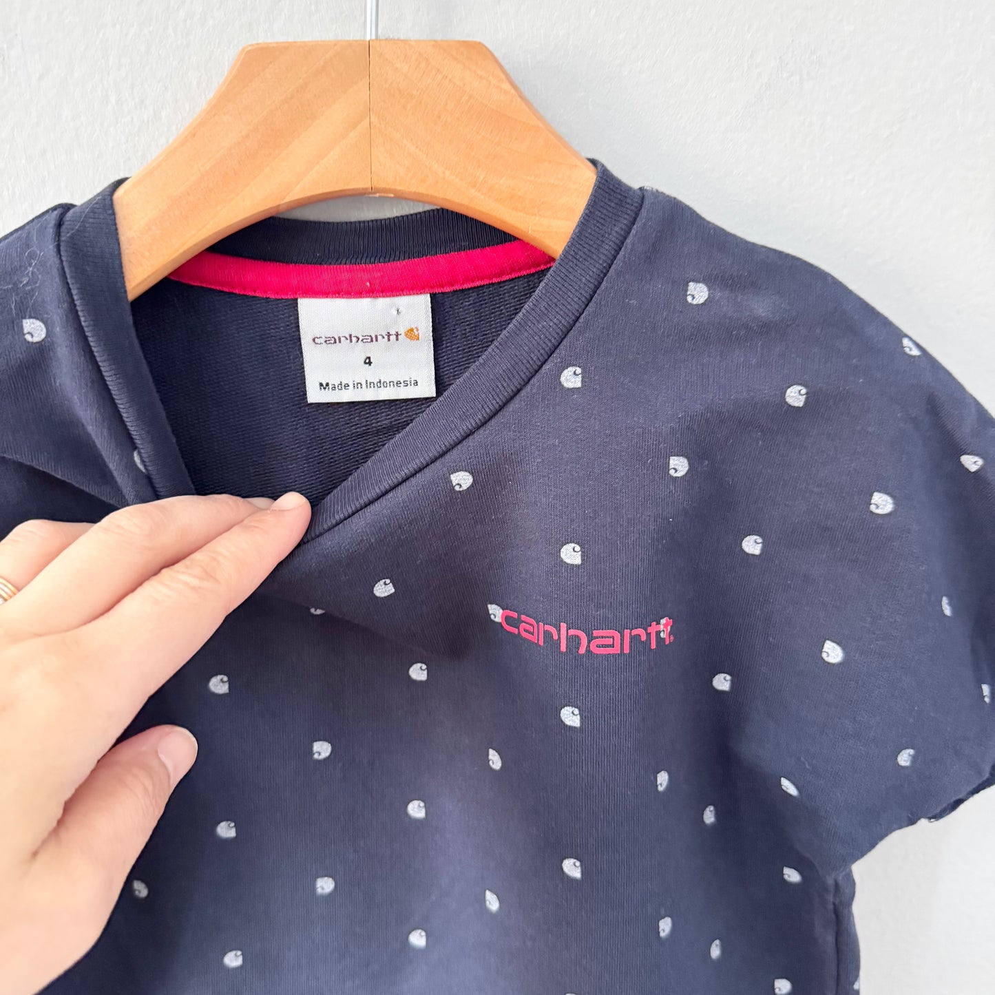 Carhartt / Haut ras du cou manches courtes marine / 4A