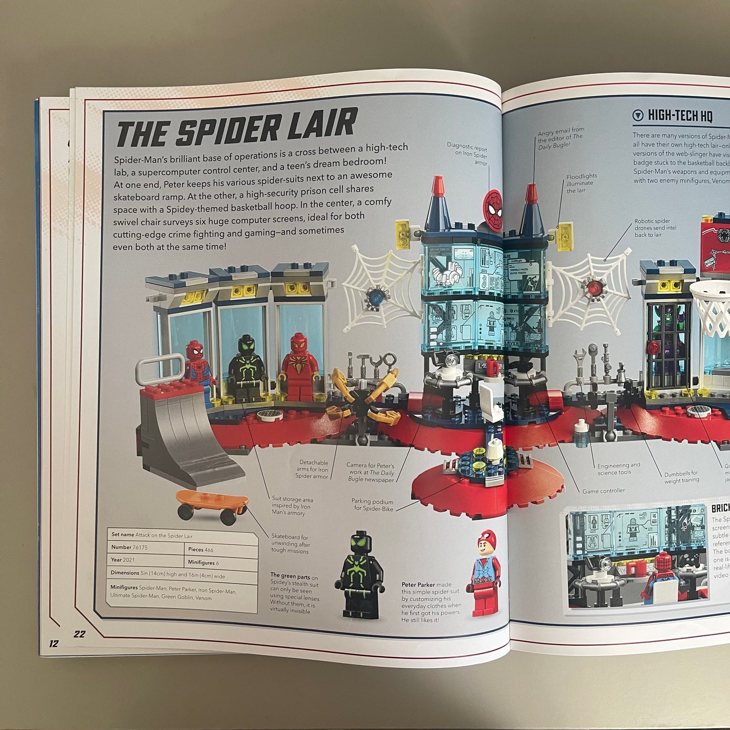 LEGO Marvel - Visual Dictionary [with Iron Man Minifigure]