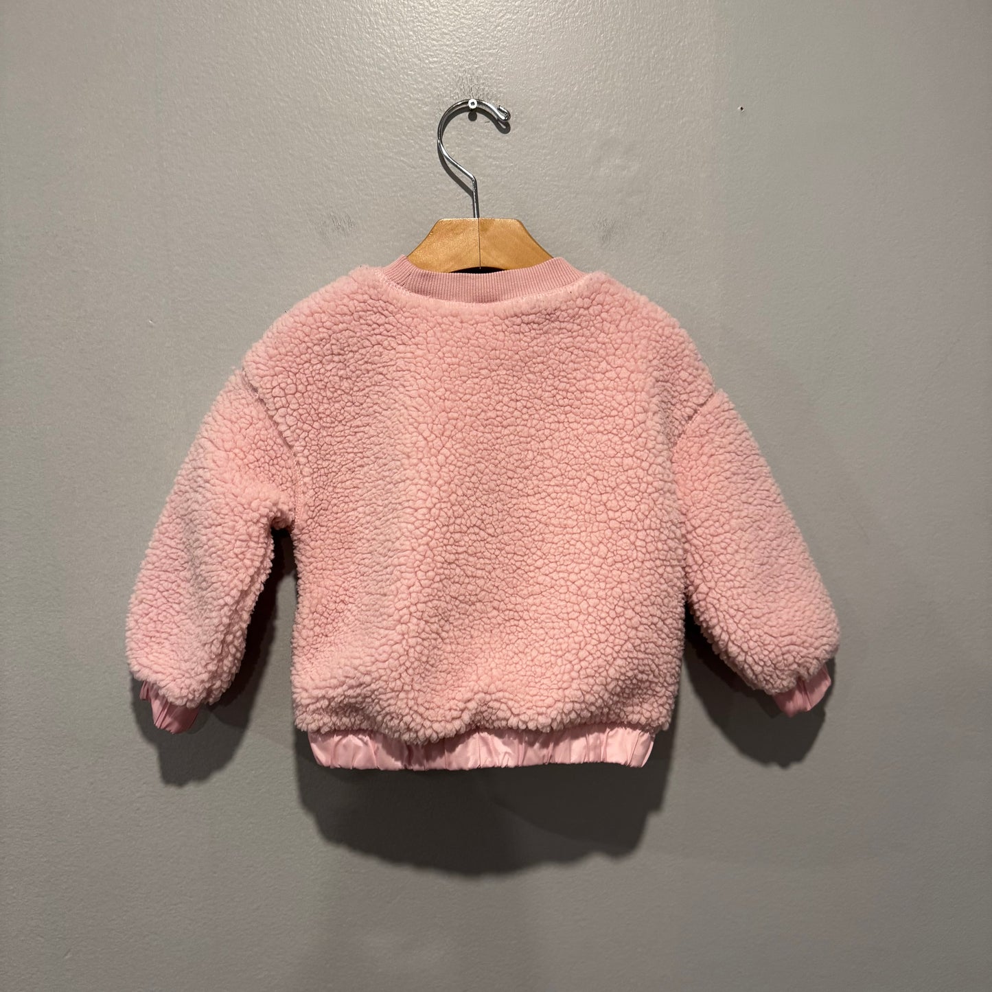 Hanna Andersson	/ Pink sherpa pullover / 2T