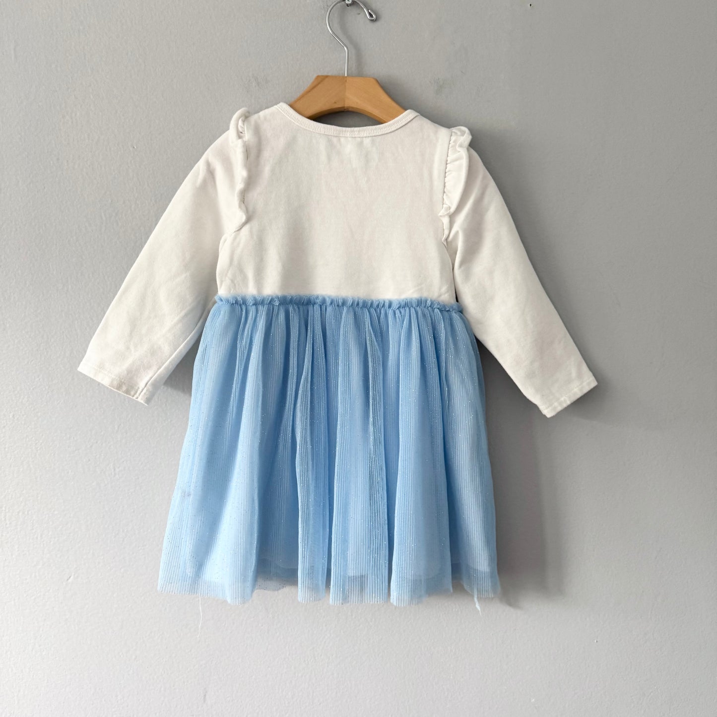 Bluey / White x blue tutu dress / 3T