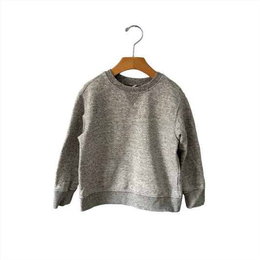 Uniqlo / Light grey sweatshirt / 3-4Y