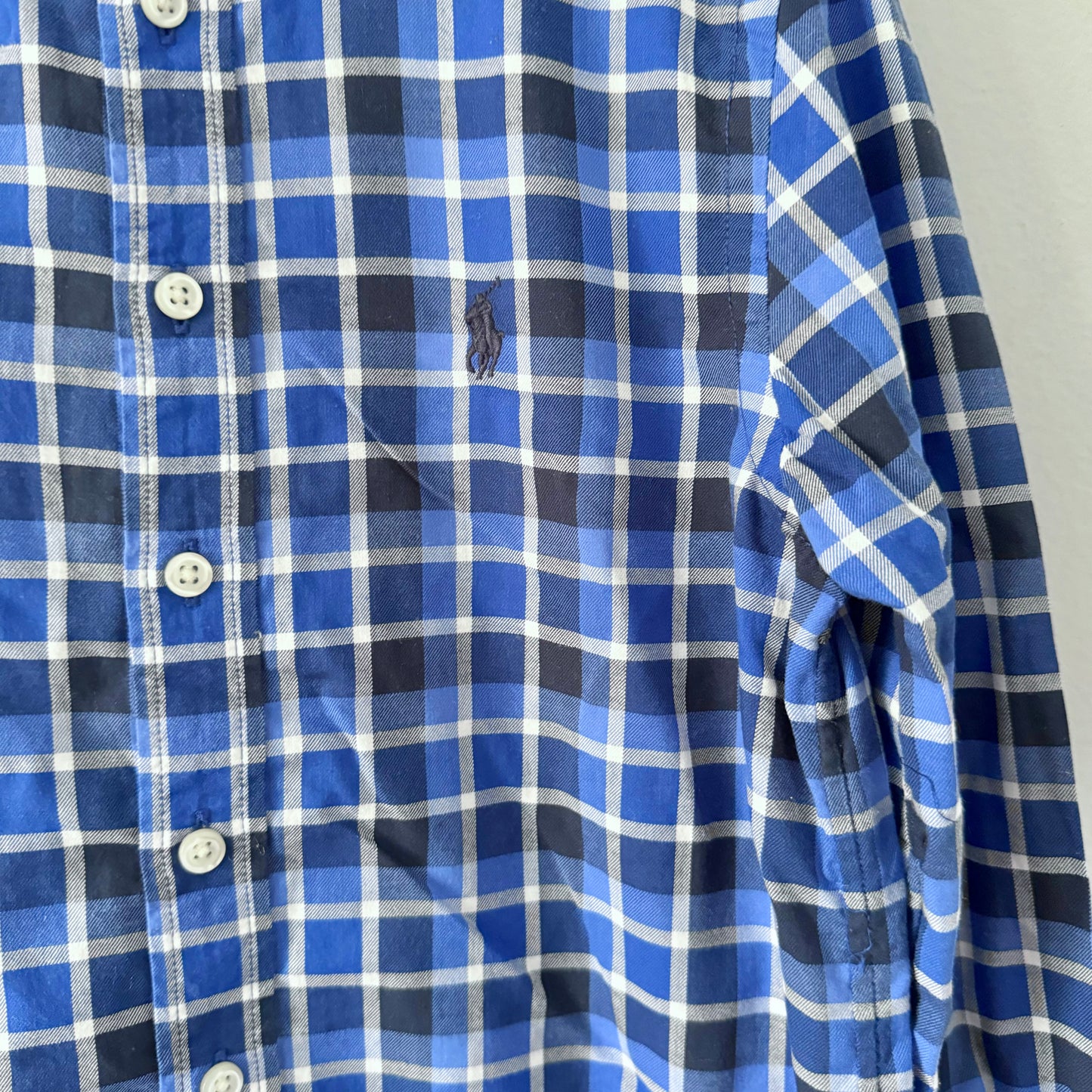 Polo Ralph Lauren / Plaid long sleeve shirt / 8Y