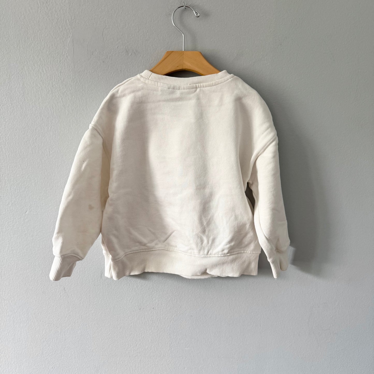Zara / Wednesday sweatshirt / 6-7Y(Fits 5-6Y)