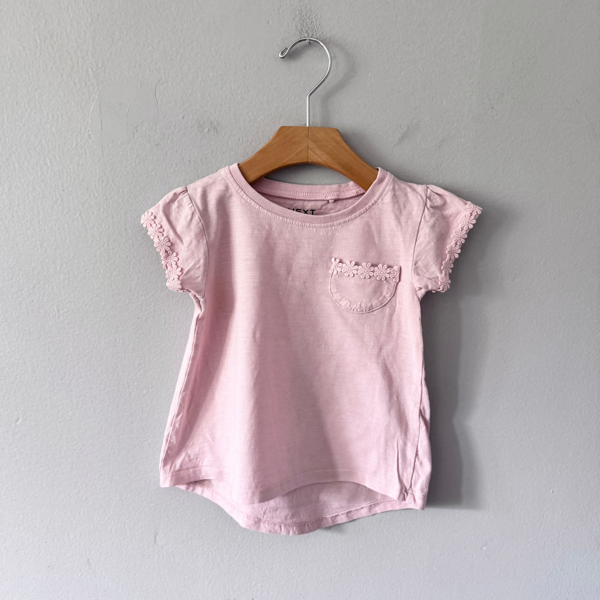 Next / Light pink T-shirt / 4Y