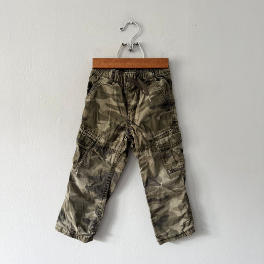 Gap	/ Cotton lined pants - camo / 3Y