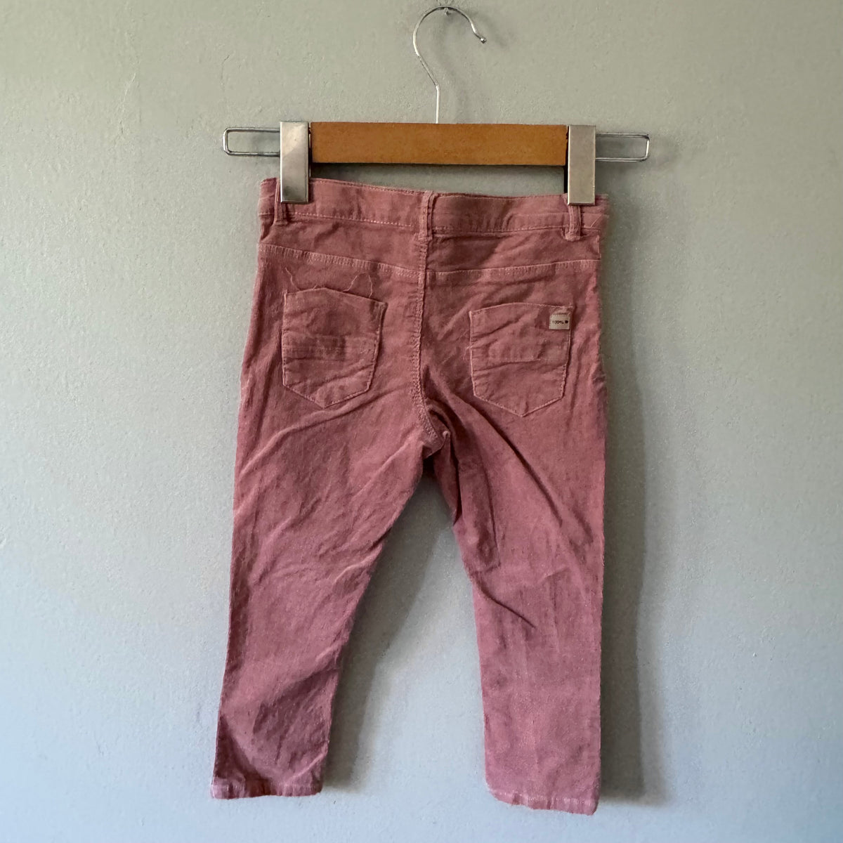 Zara / Pink corduroy pants / 2-3Y
