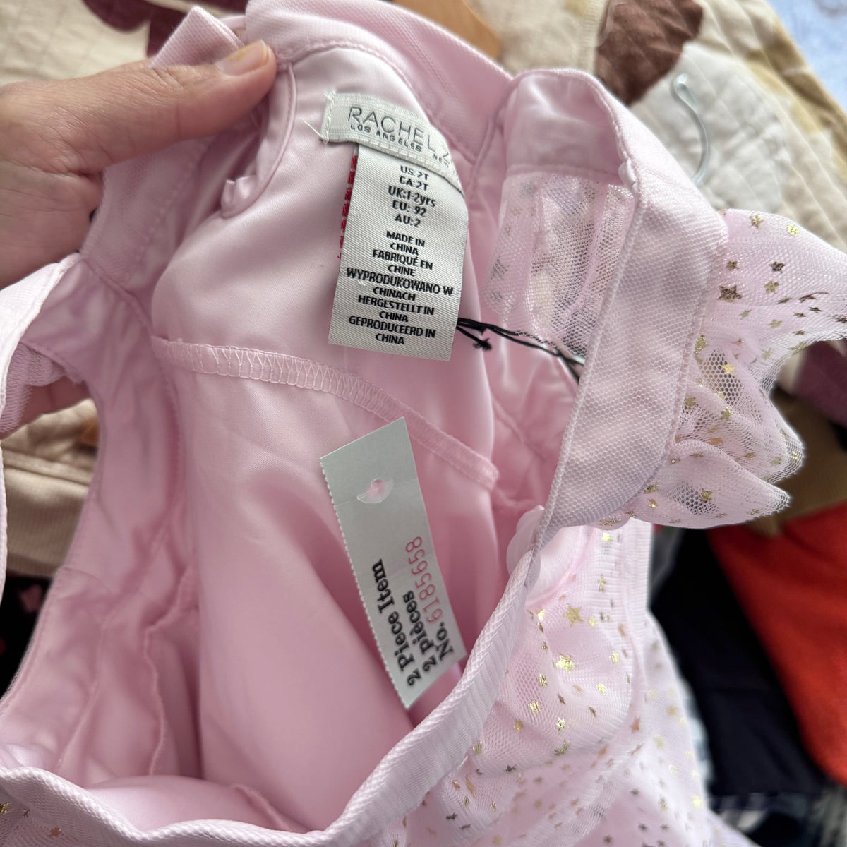 Rachel Zoe / Pink dress / 2T - New with tag