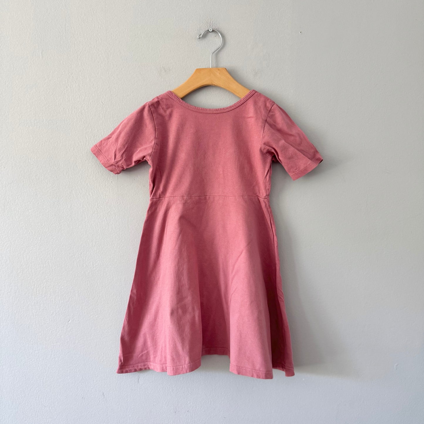 Mini mioche / Smokey red twirl dress / 5-6Y