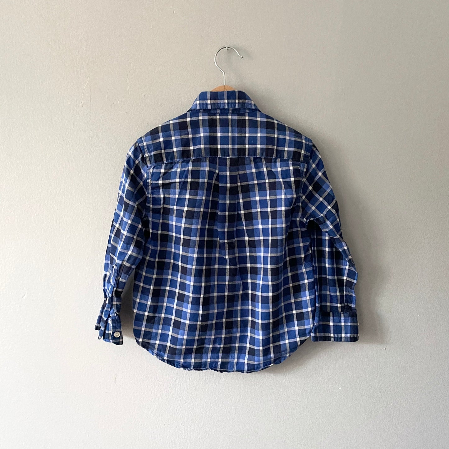 Ralph Lauren / Checked cotton shirt / 2T