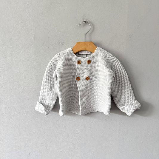 Jake and Jill / Cotton knit jacket / 6-12M