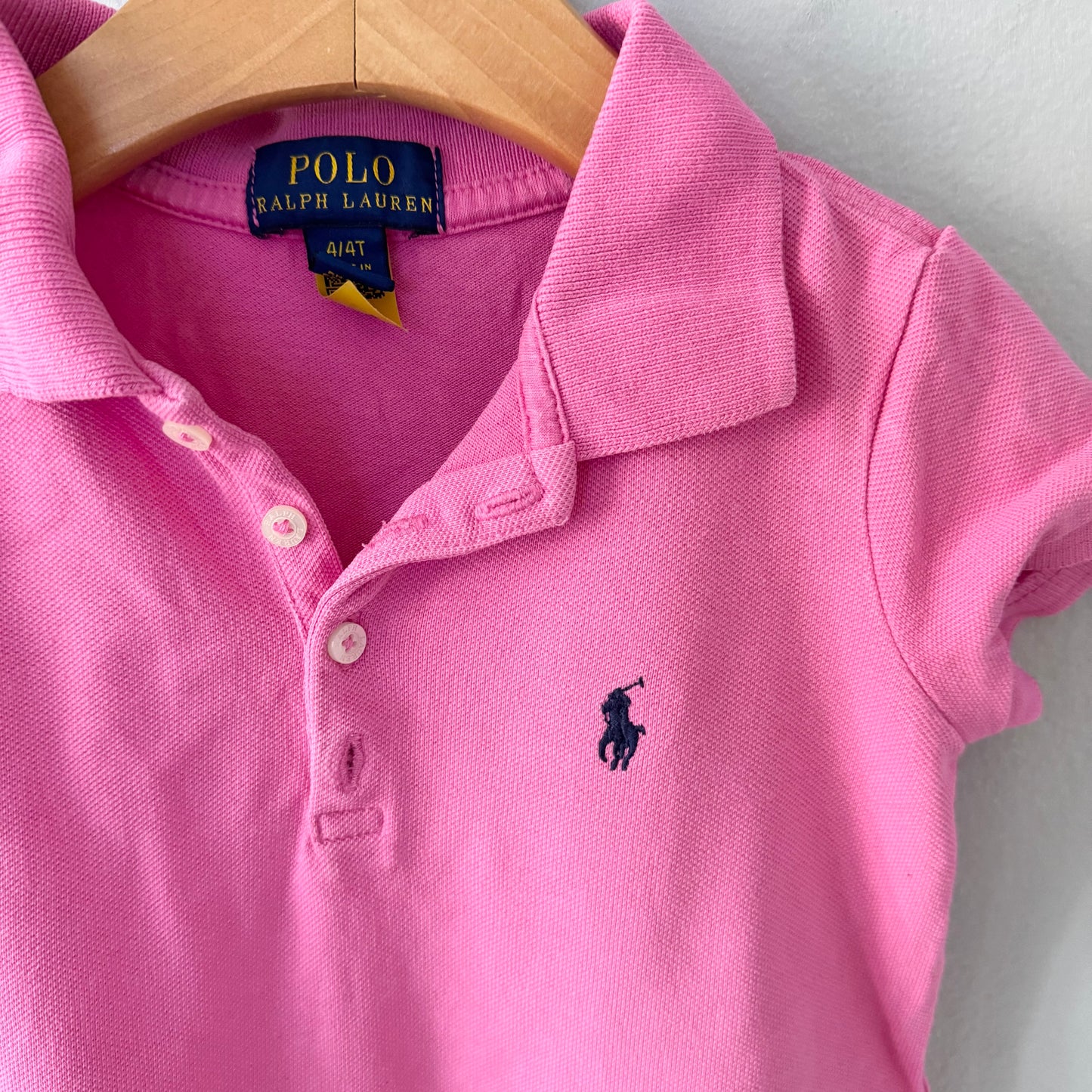 Polo Ralph Laurren / Pink polo dress / 4T