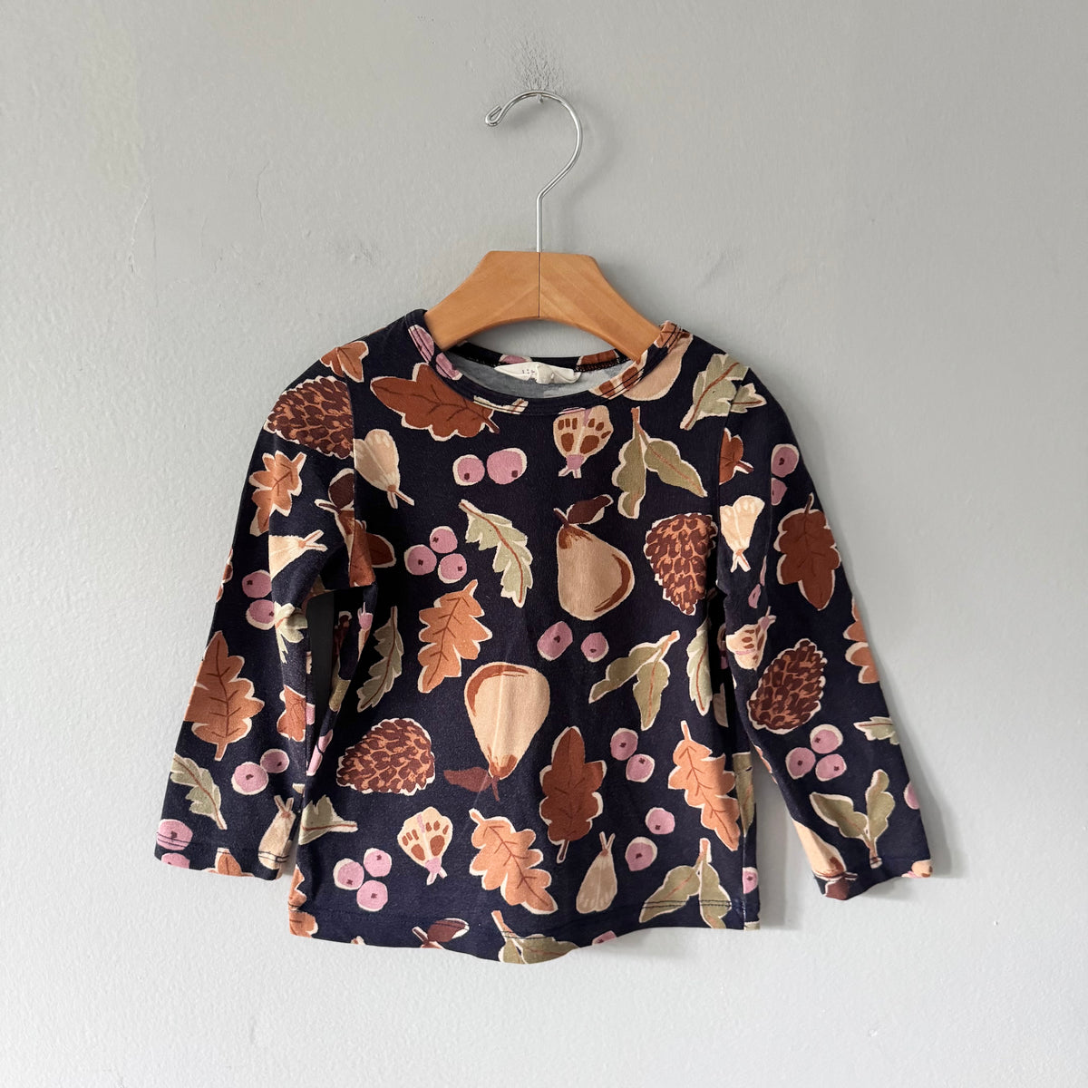 Little Princess highway / Navy x autumn long sleeve / 3Y
