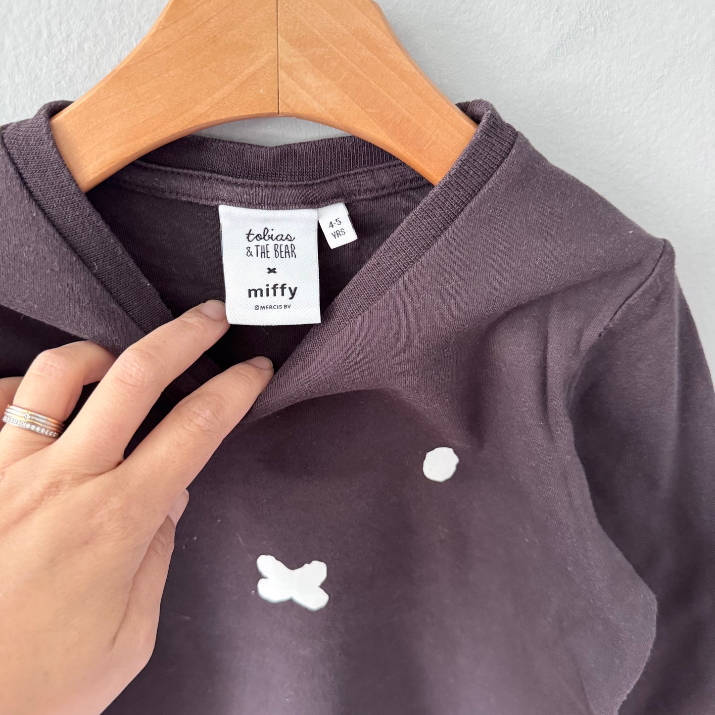 Tobias & the bear x Miffy / Long sleeve top / 4-5Y