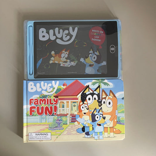 [Brand New] Bluey's Family Fun (Rainbow LCD Screen)