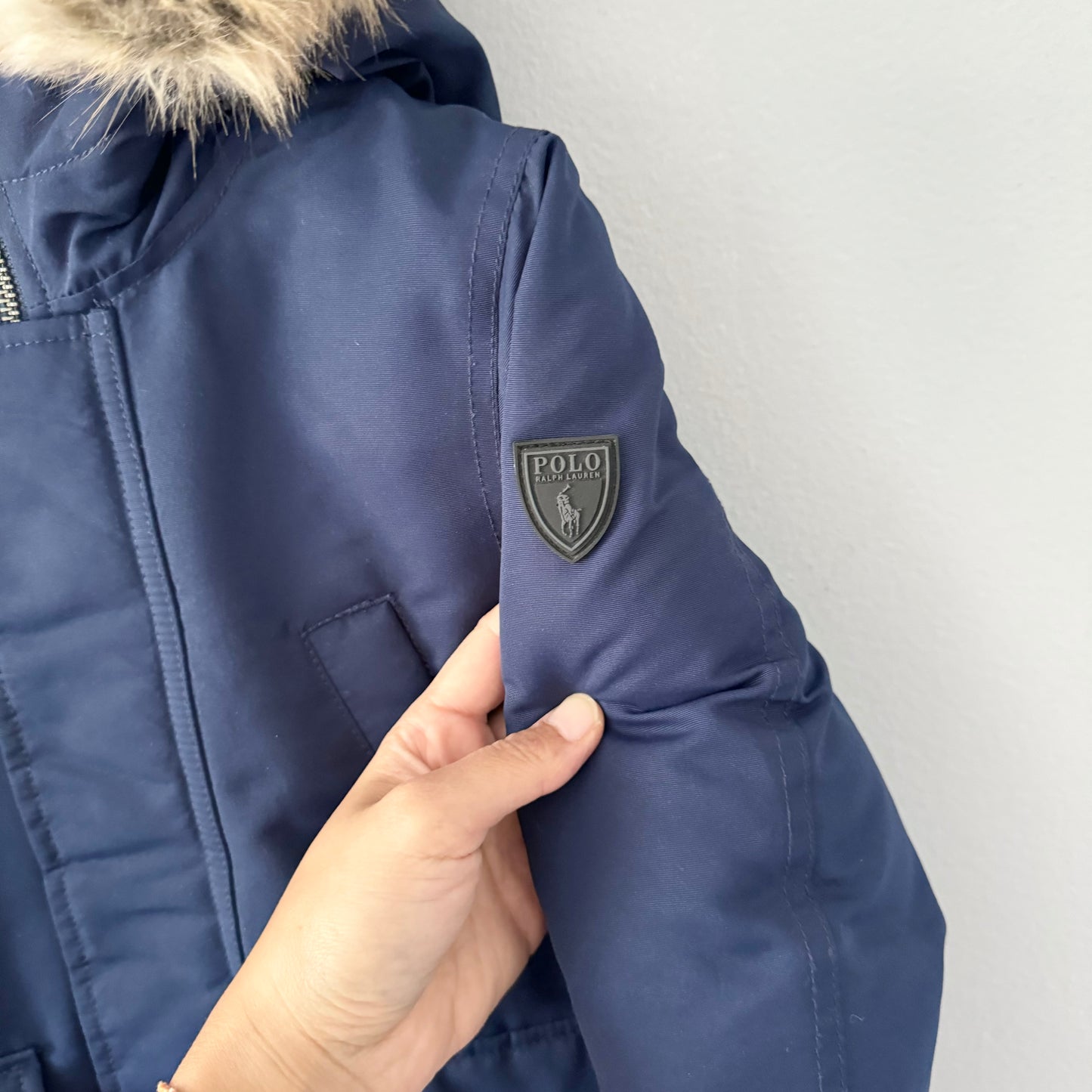 Polo Ralph Lauren / Navy winter down jacket / 4T