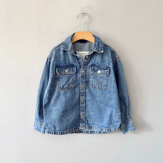 H&M / Thin denim jacket / 5-6Y