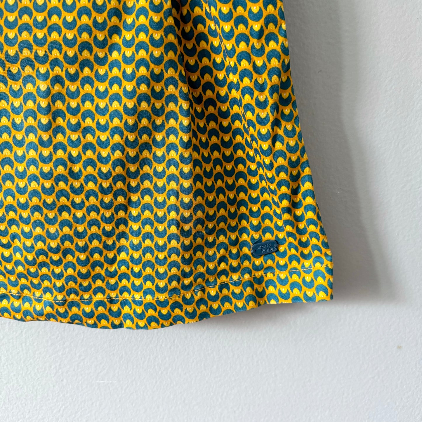 Smart & Pretty / Yellow & blue summer dress / 3Y