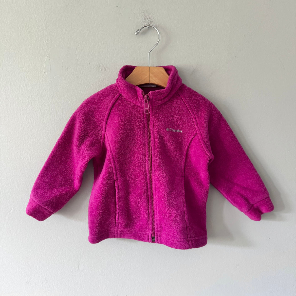 Columbia / Pink fleece jacket / 2T