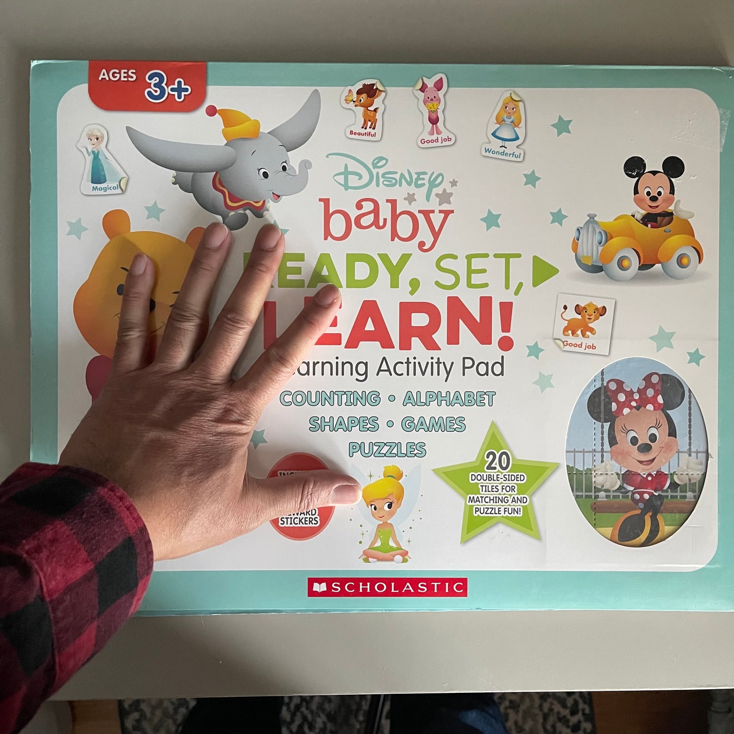 [Brand New] Disney baby READY, SET, LEARN Activity Pad