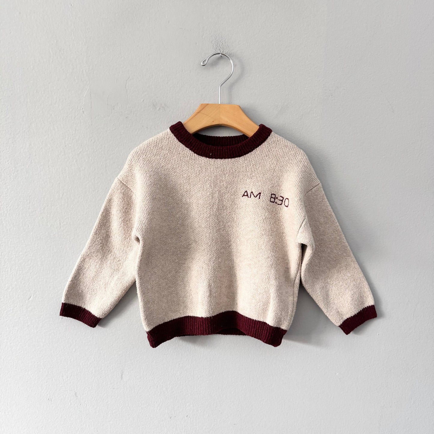 Zara / Pull en tricot AM 8h30 / 18-24M
