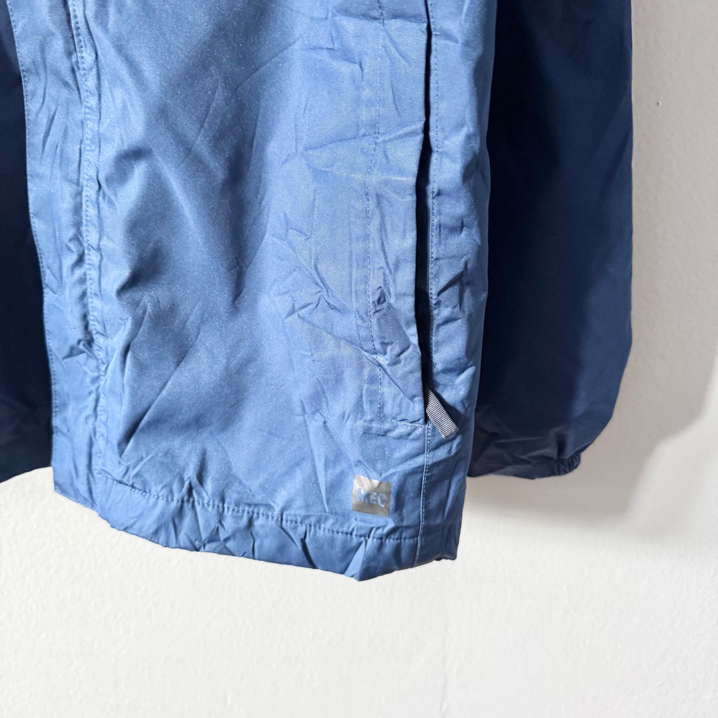 Mec / Navy fleece lined windbreaker / 10Y