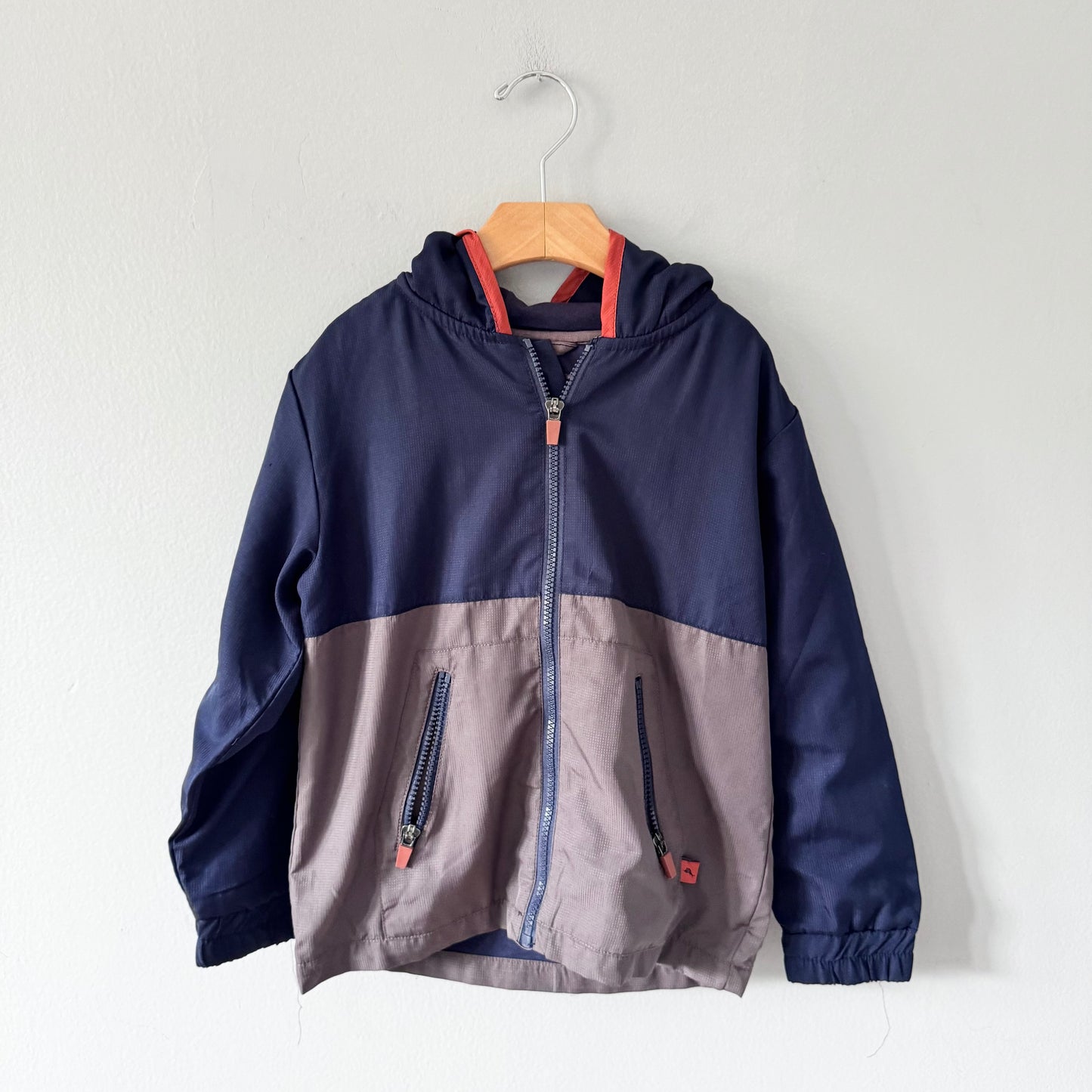 Tommy Bahama / Veste zippée bleu marine et grise / 6 ans