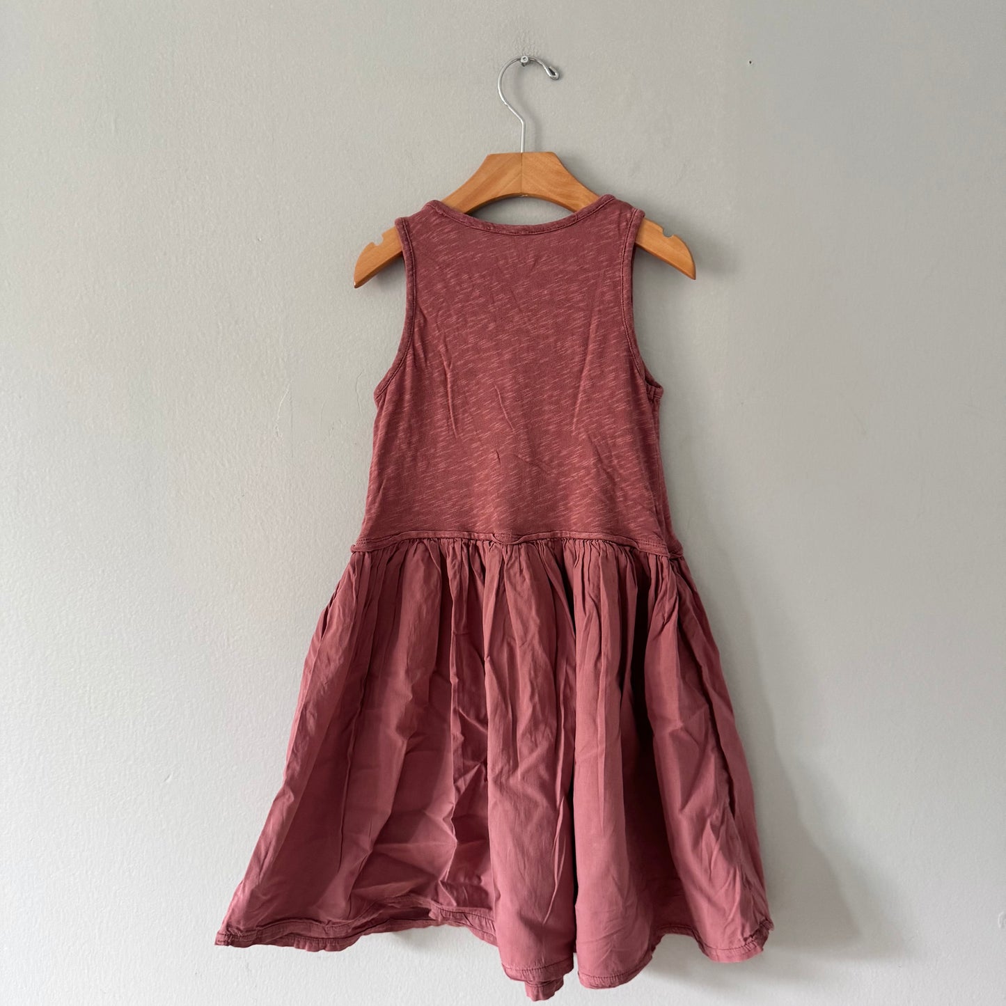 Bonton / Brown tank dress / 8Y