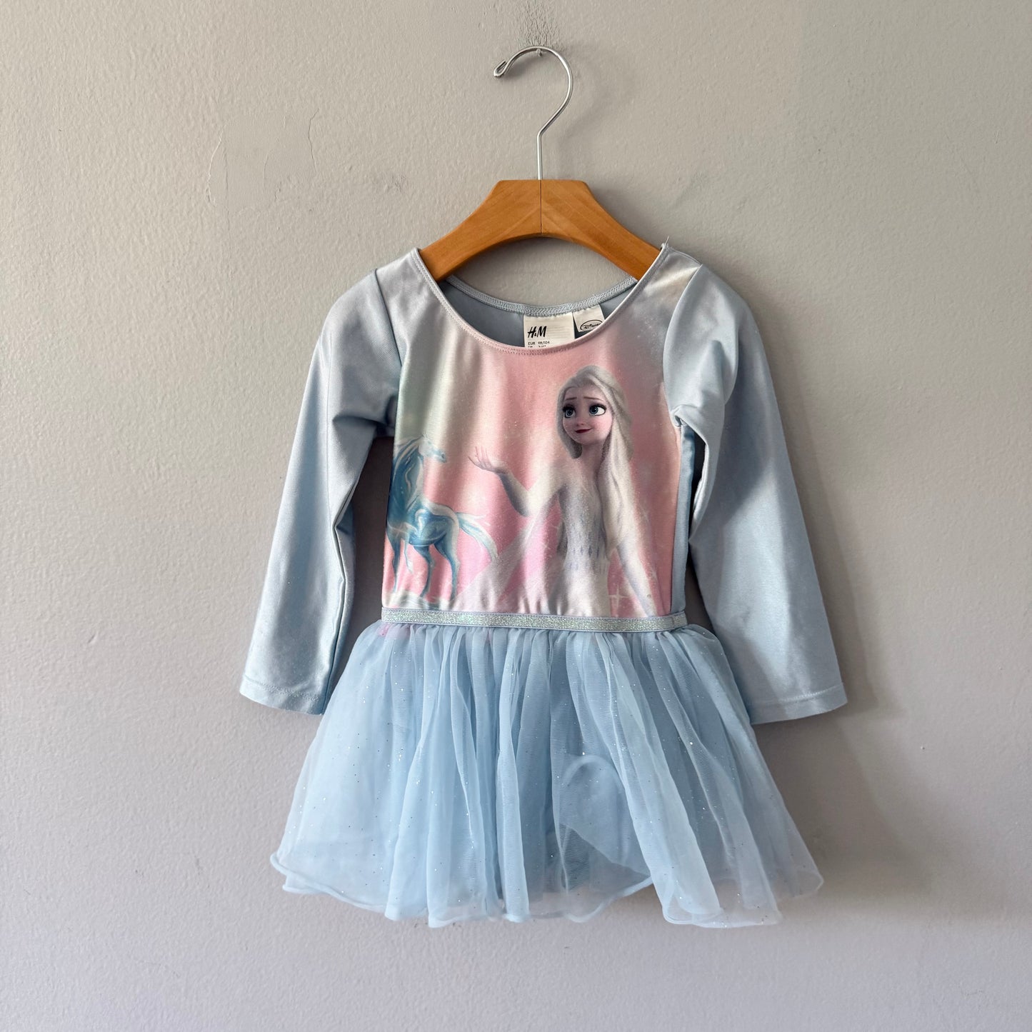 H&M / Frozen / Blue dress / 2-4Y