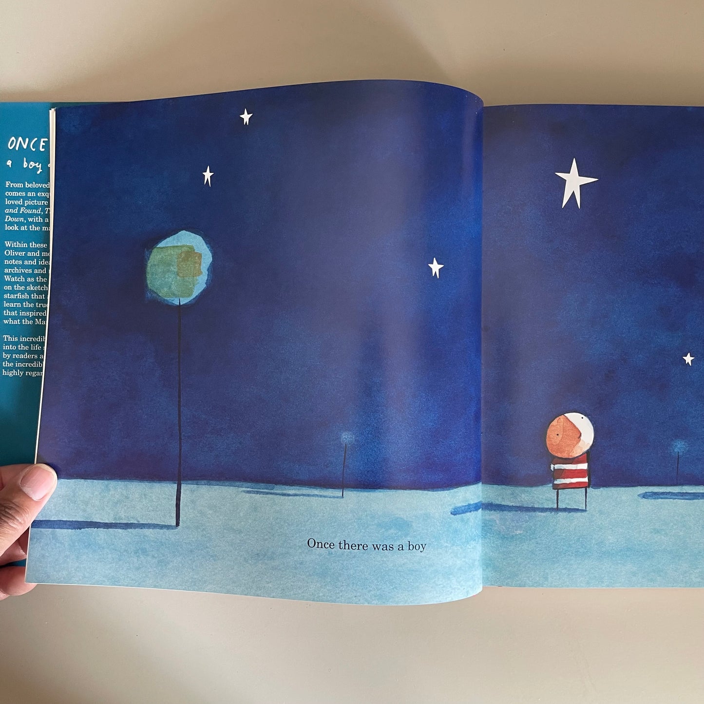 [Brand NEW] The BOY His Stories and How They Came to be / Oliver Jeffers