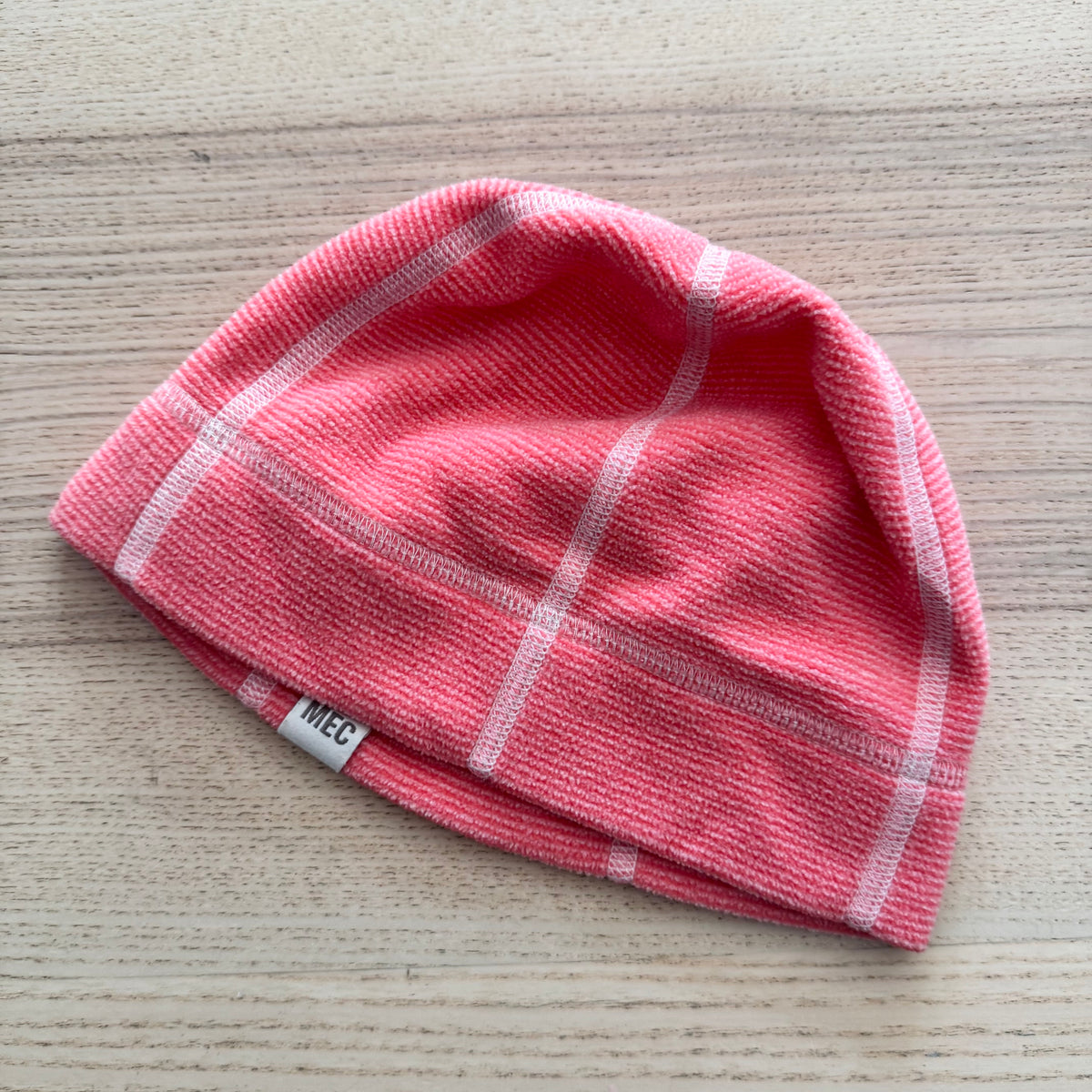Mec / Orange fleece hat / XS(6M)