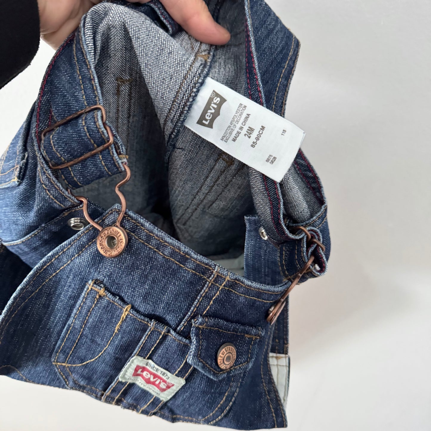 Levi's / Denim overalls / 24M