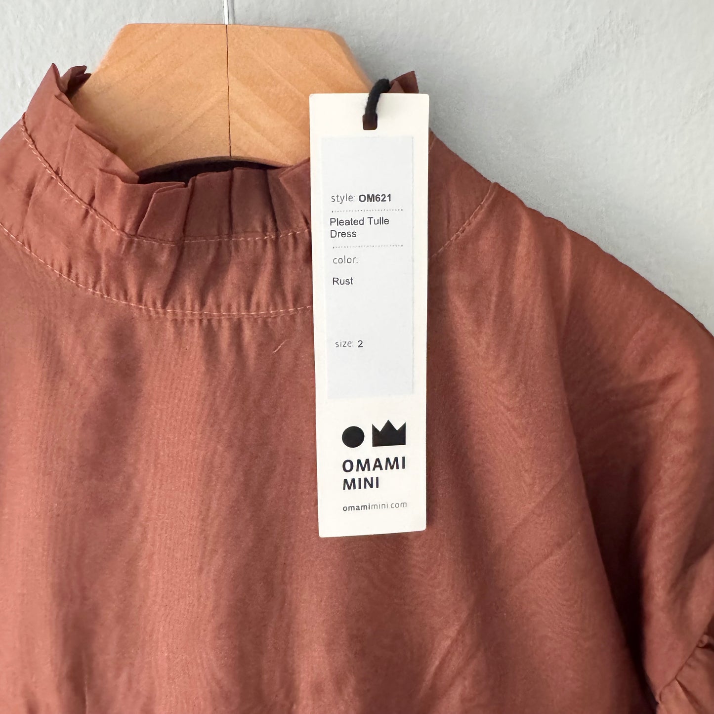 Omami Mini / Brown dress / 2T - New with tag