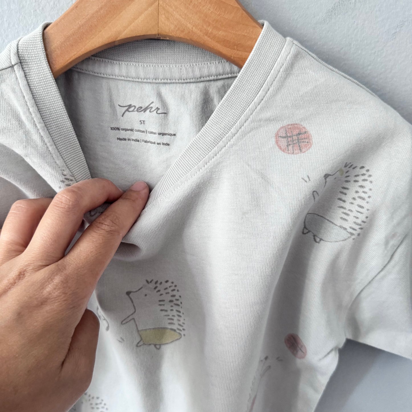 Pehr / Smokey grey T-shirt / 5T