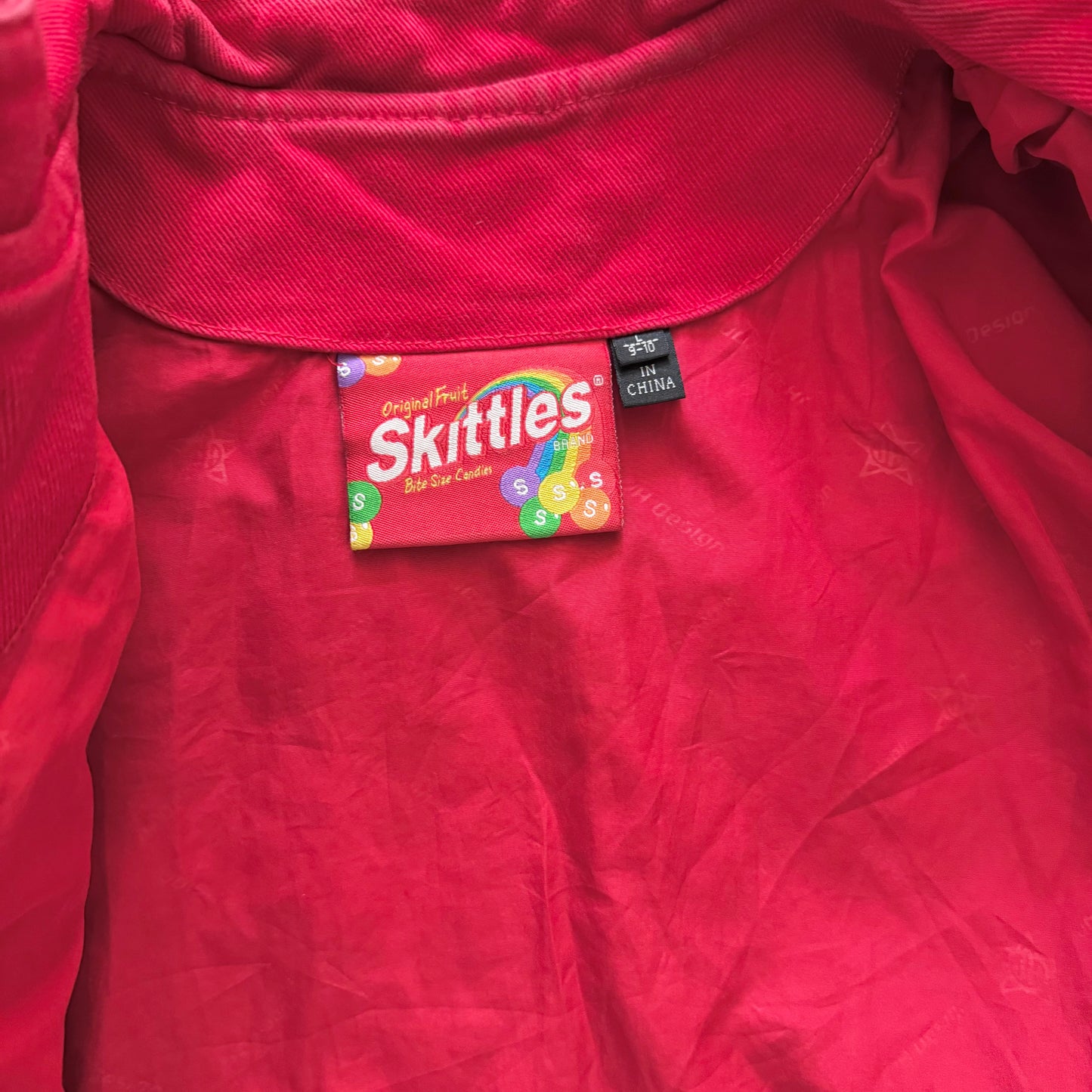 Vintage Skittles / Red jacket / 9-10Y