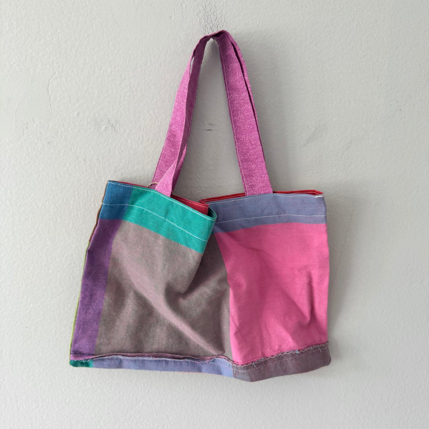 TUP / Upcycle playful bag / 7.5 x 11 inches