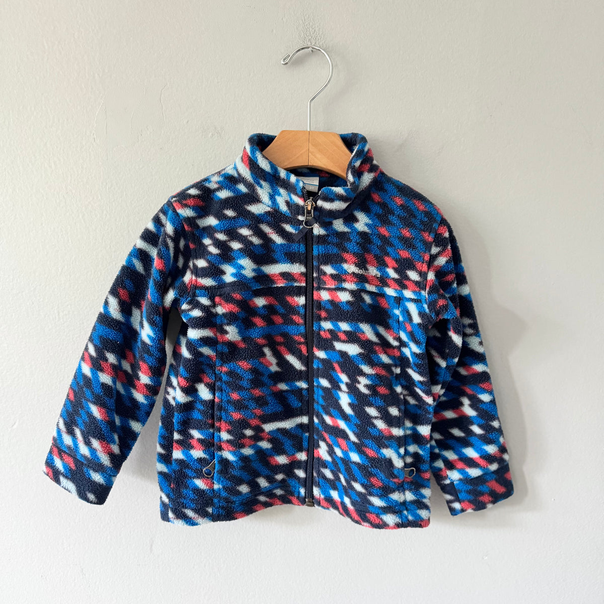 Columbia / Blue fleece zip up / 3T
