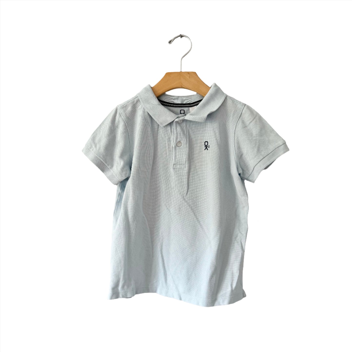 Okaidi / Light blue polo shirt / 8Y