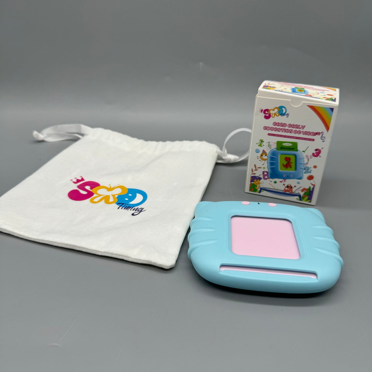 Flash card learning toy