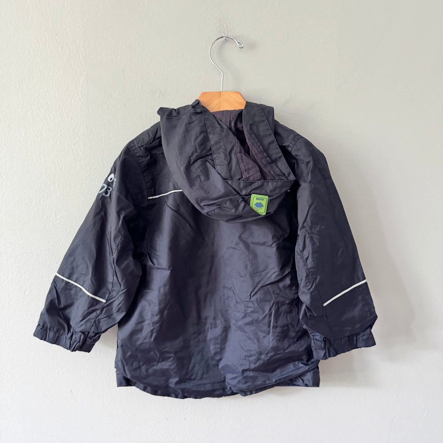 Roots / Navy windbreaker / 4T