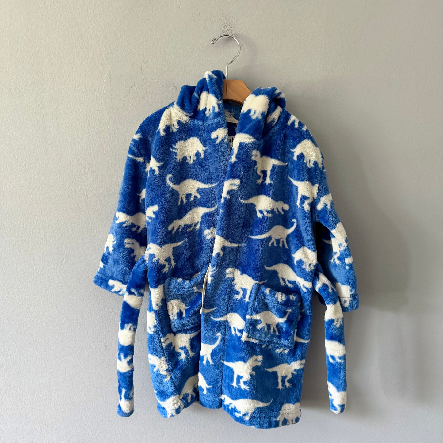 Hatley / Blue x dinosaur gown / 2-3Y
