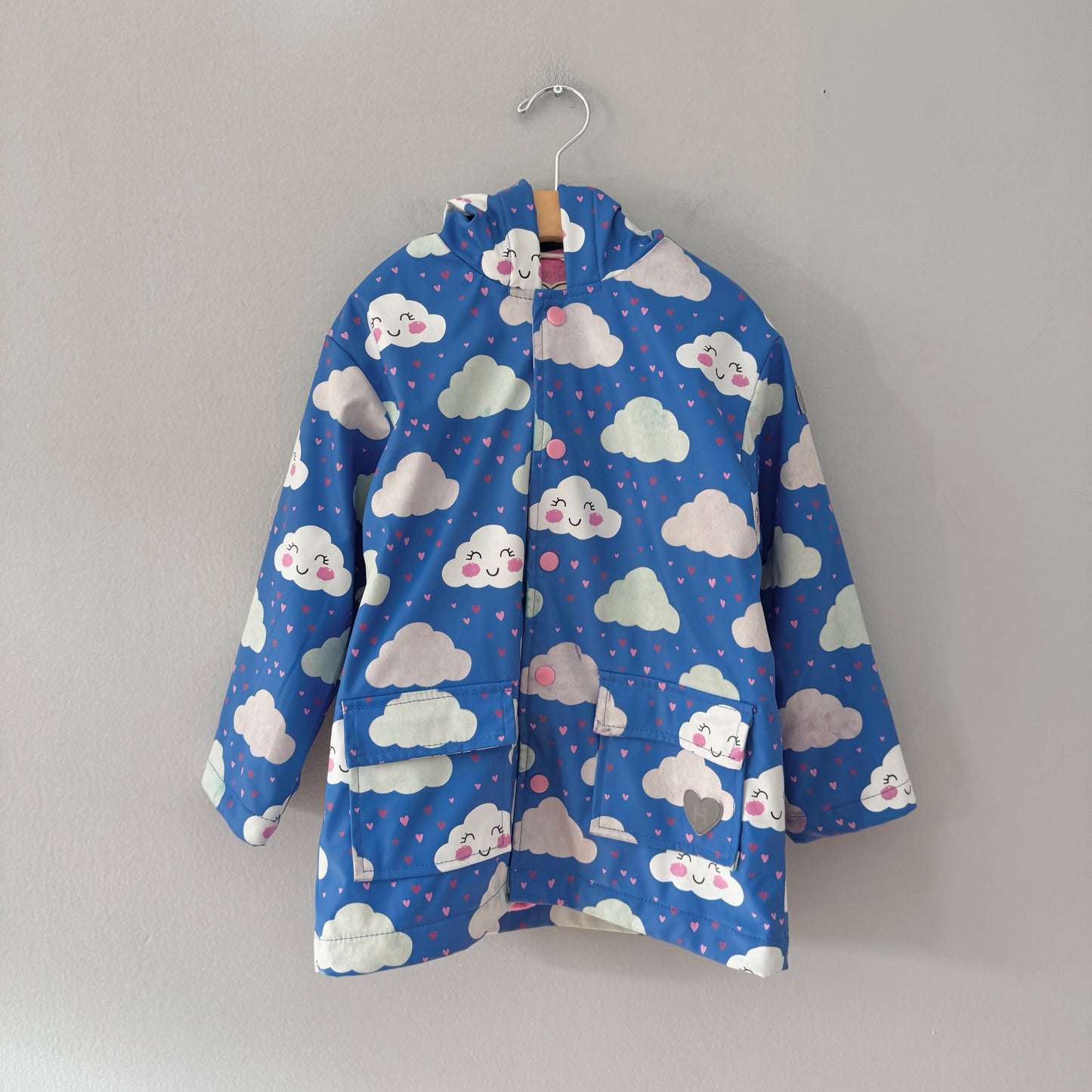 Hatley / Rain jacket - Blue x cloud / 5Y