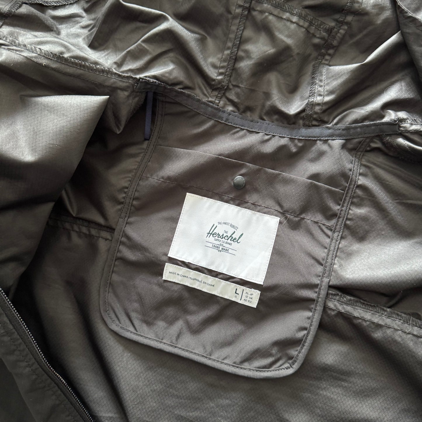 Herschel / Coupe-vent noir / Femme L